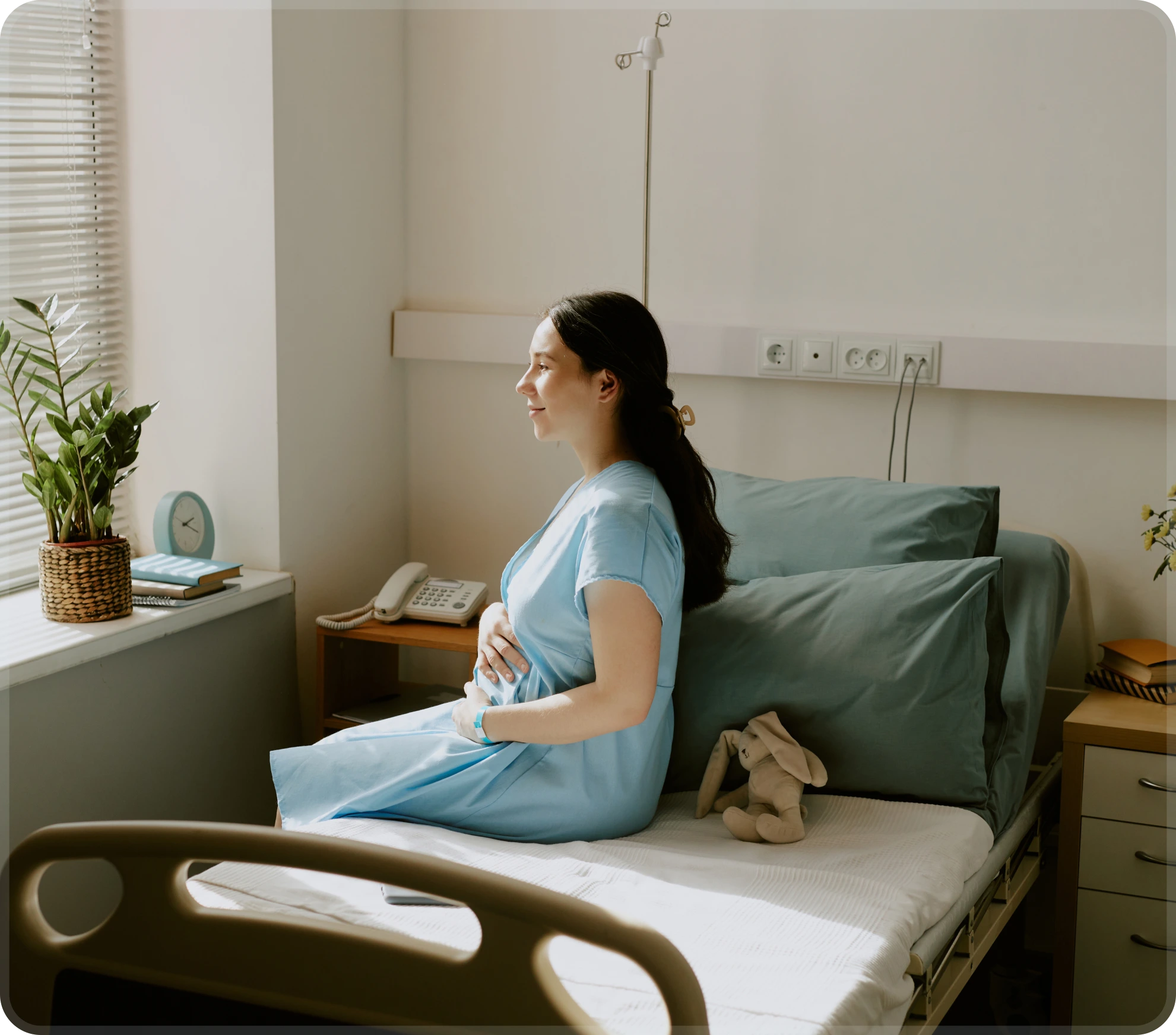 Happy patient feeling supported by Mediphant on a new journey