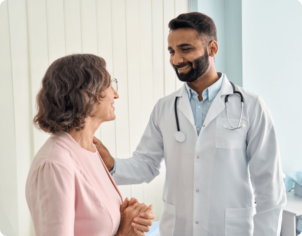 Doctor-ready - illustration showing Show up confidently, on every visit